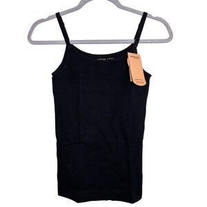 NWT Shapermint Essentials All Day Every Day Scoop Neck Cami Black Size Medium
